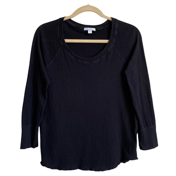 James Perse Tops - Standard James Perse Classic Scoop Neck Tee